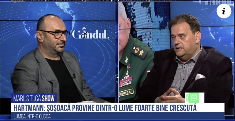 H. D. Hartmann: „Diana Șoșoacă face parte dintr-o lume EXTREM de bine crescută. Este fiica unei persoane de o finețe culturală și științifică”