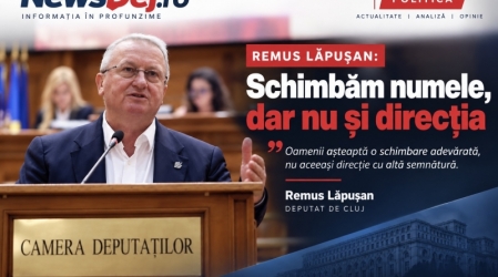 Remus Lăpușan, după desemnarea lui Siegfried Mureșan - „Schimbăm numele, dar nu și direcția”
